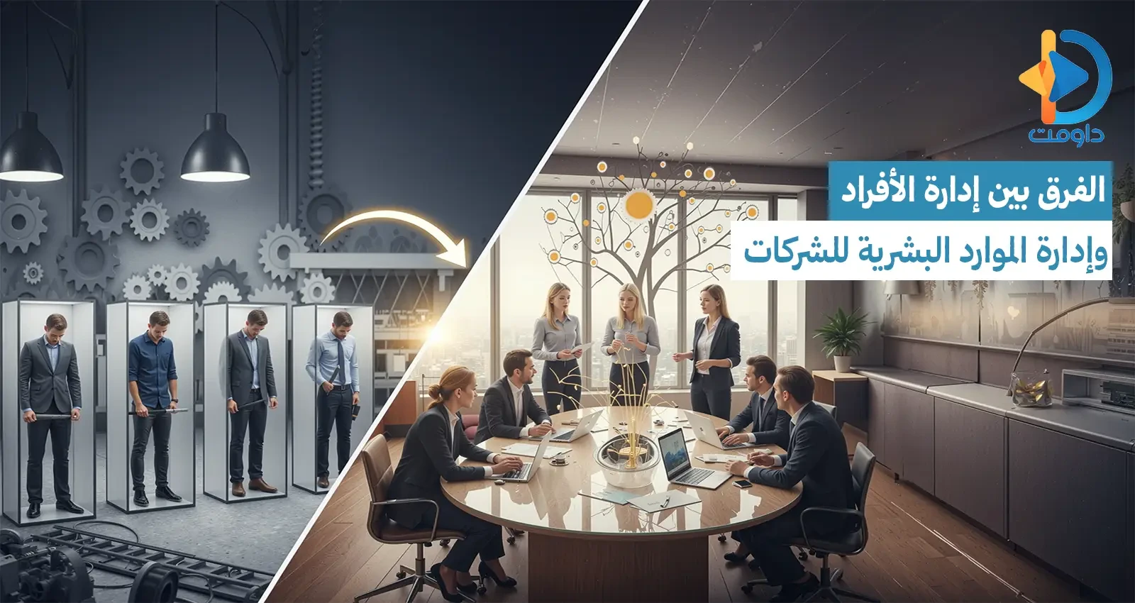 الفرق بين إدارة الأفراد وإدارة الموارد البشرية للشركات